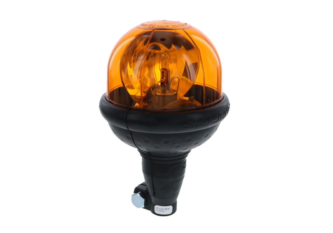 GYRO SATURNELLO CAOUTCHOU FLEX  A VIS TANGENTIEL 12/24V SANS AMPOULE